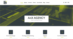 Desktop Screenshot of anxagency.com